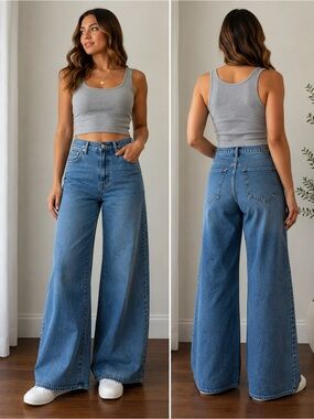 Levi’s Premium XL Superwide High Rise Jeans Size 26